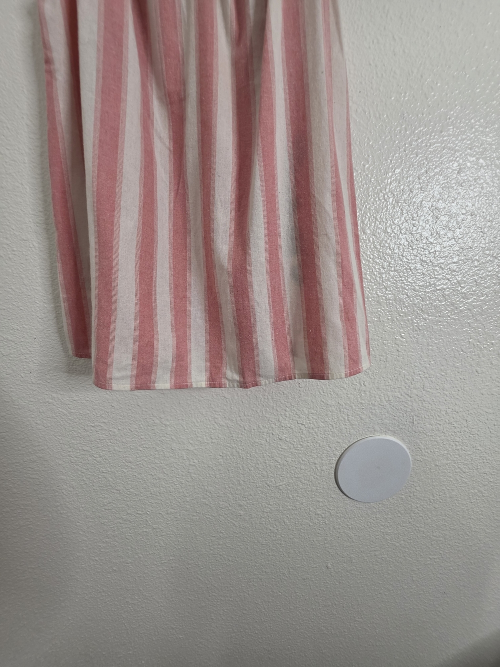 Love Brand Womens Pink Striped Embroidered Halter Tank Top Small - Picture 10 of 11